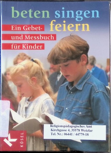 Beten singen feiern ein - feiern, :