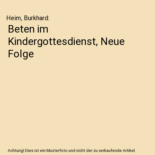 Beten kindergottesdienst - beten,