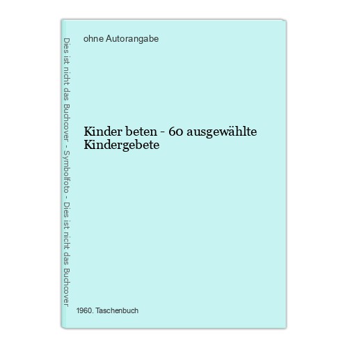 Kinder beten 60 - kinder,