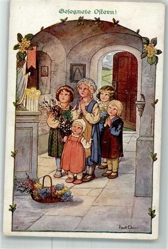 Kinder beten der kirche - in,